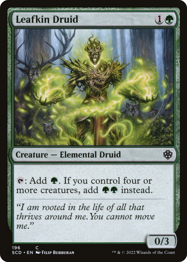 Leafkin Druid (SCD-196) [Starter Commander Decks]