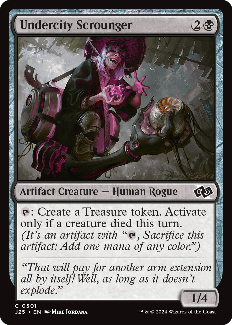Undercity Scrounger (J25-501) [Foundations Jumpstart]