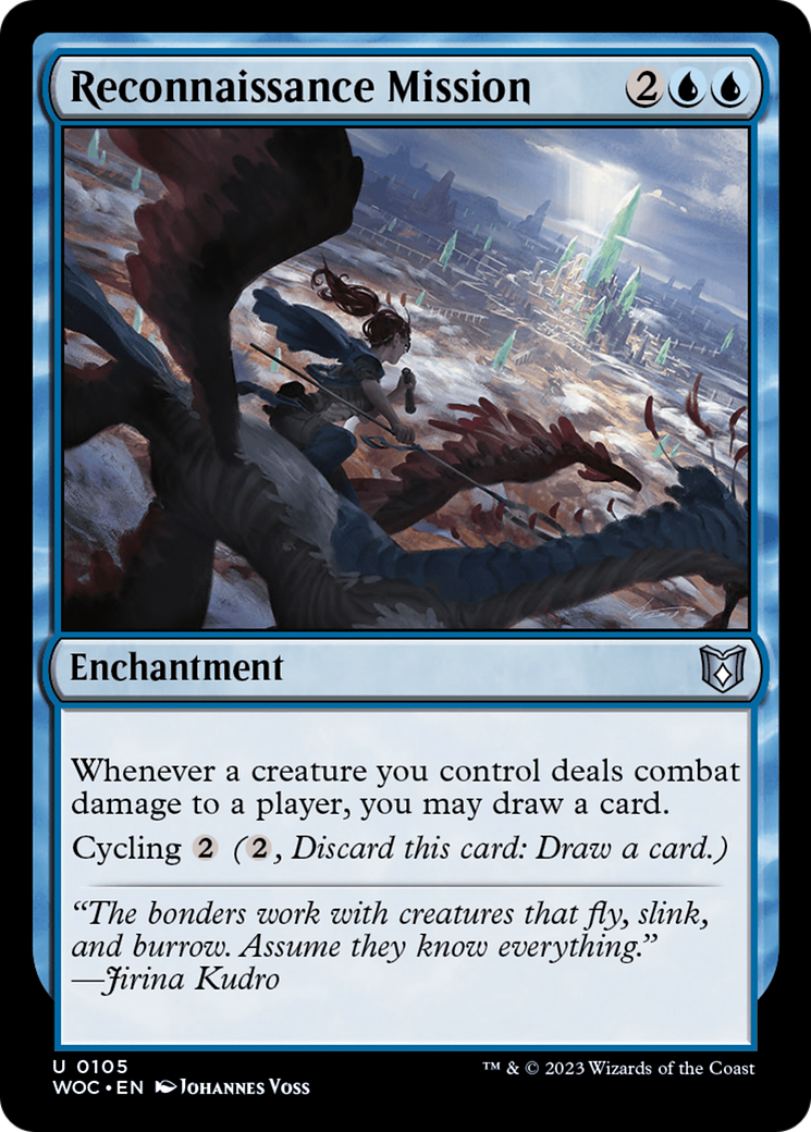 Reconnaissance Mission (WOC-105) [Wilds of Eldraine Commander]