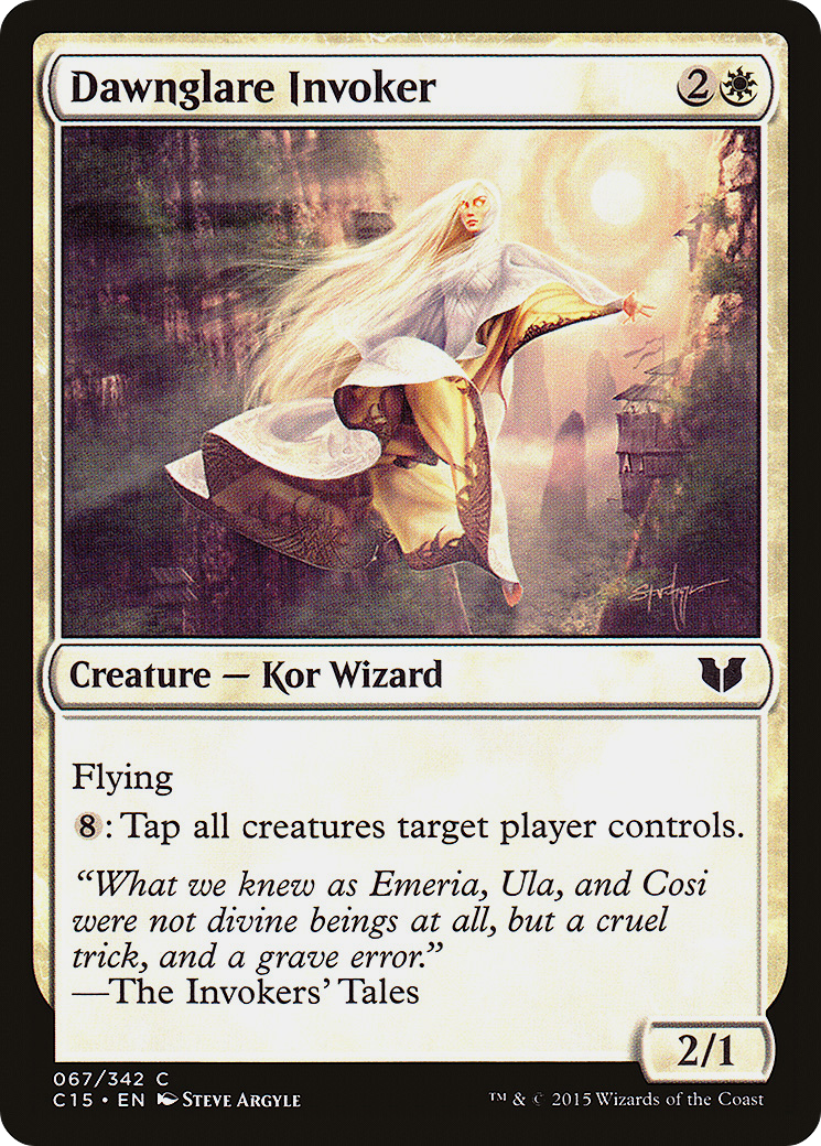 Dawnglare Invoker (C15-067) [Commander 2015]