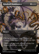 Kindred Dominance (CMM-640) [Commander Masters] (Borderless)