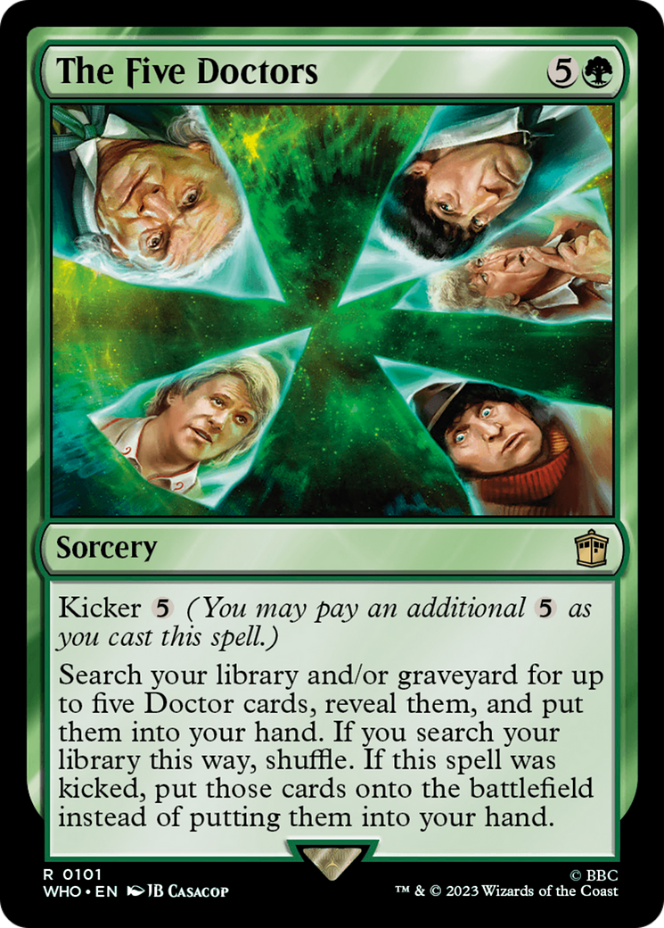 The Five Doctors (WHO-101) [Doctor Who] Foil