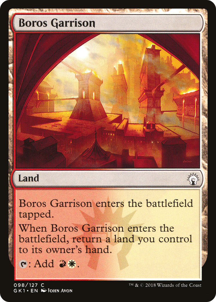 Boros Garrison (GR1-098) [GRN Guild Kit]