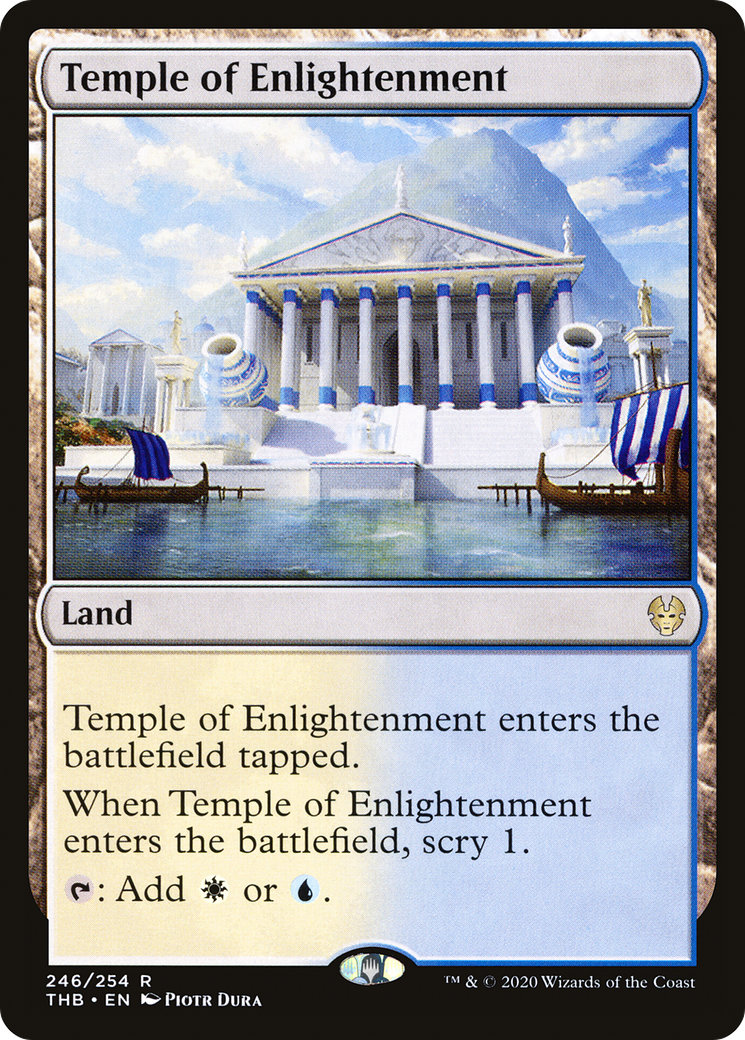 Temple of Enlightenment (THB-246) [Theros Beyond Death]