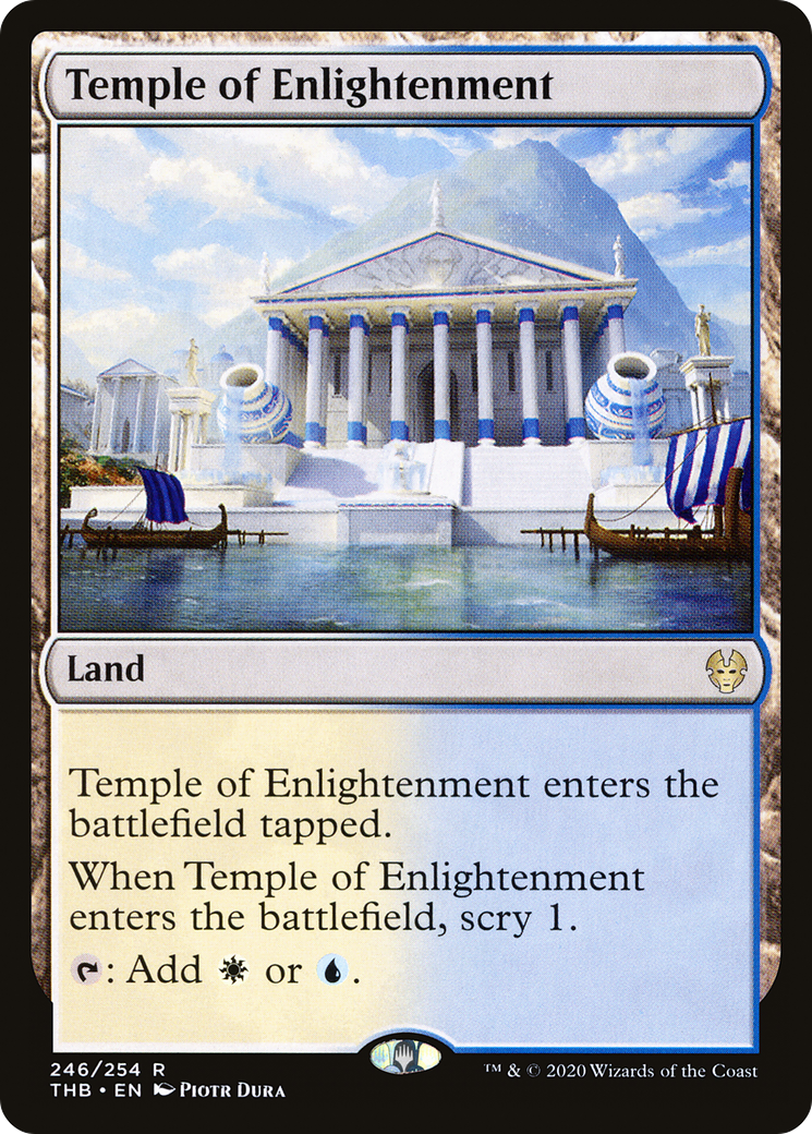 Temple of Enlightenment (THB-246) [Theros Beyond Death]