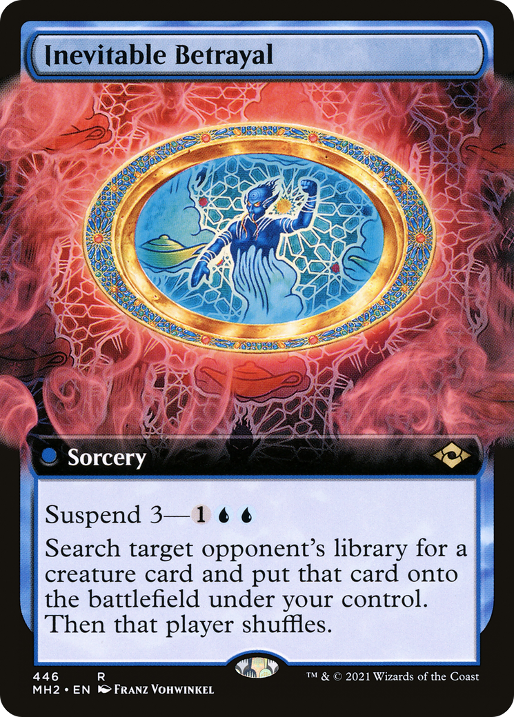 Inevitable Betrayal (MH2-446) [Modern Horizons 2]: (Extended Art)