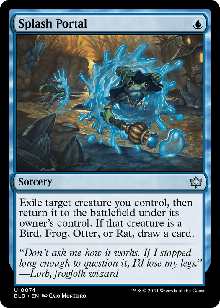 Splash Portal (BLB-074) [Bloomburrow]