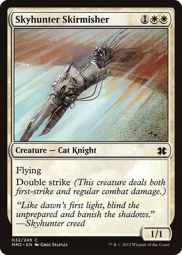 Skyhunter Skirmisher (MM2-032) [Modern Masters 2015] Foil
