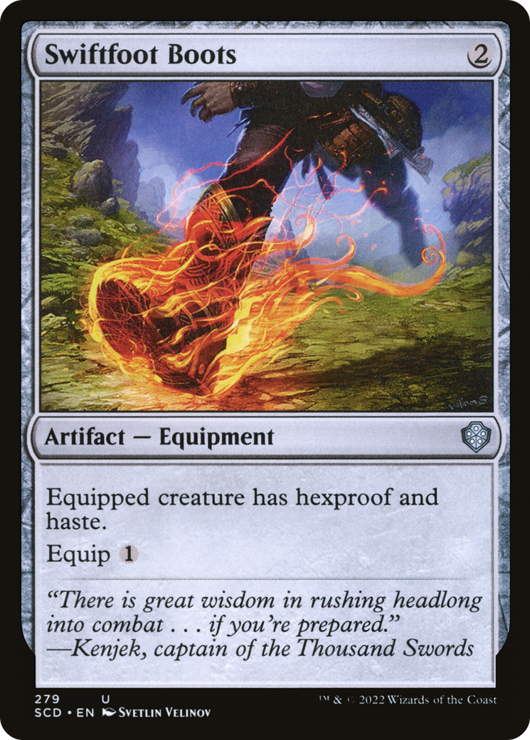 Swiftfoot Boots (SCD-279) [Starter Commander Decks]