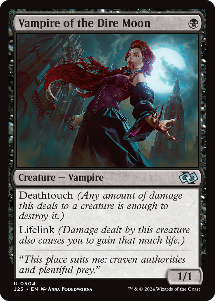 Vampire of the Dire Moon (J25-504) [Foundations Jumpstart]
