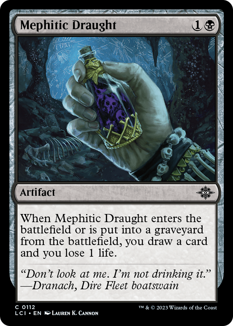 Mephitic Draught (LCI-112) [The Lost Caverns of Ixalan]