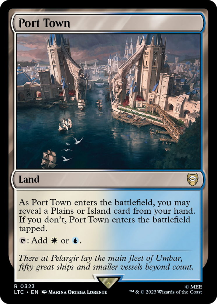 Port Town (LTC-323) [Tales of Middle-earth Commander]