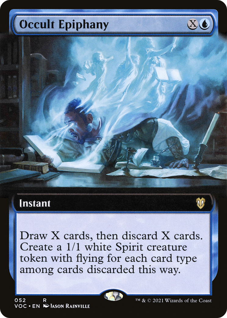 Occult Epiphany (VOC-052) [Crimson Vow Commander]: (Extended Art)