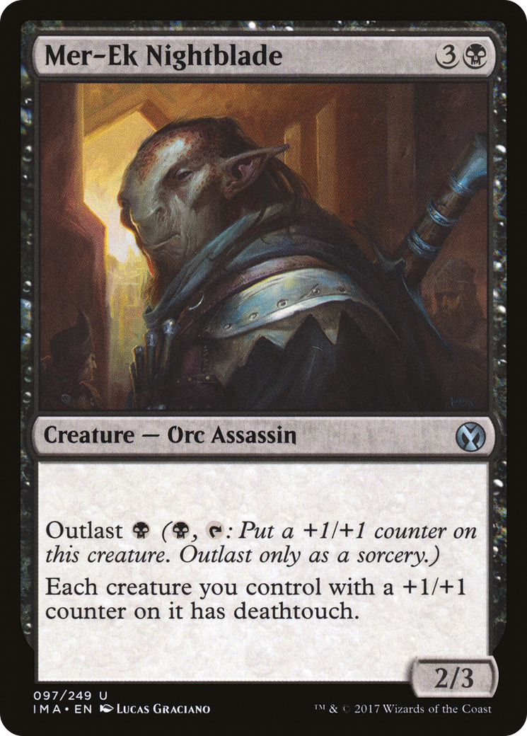 Mer-Ek Nightblade (IMA-097) [Iconic Masters] Foil