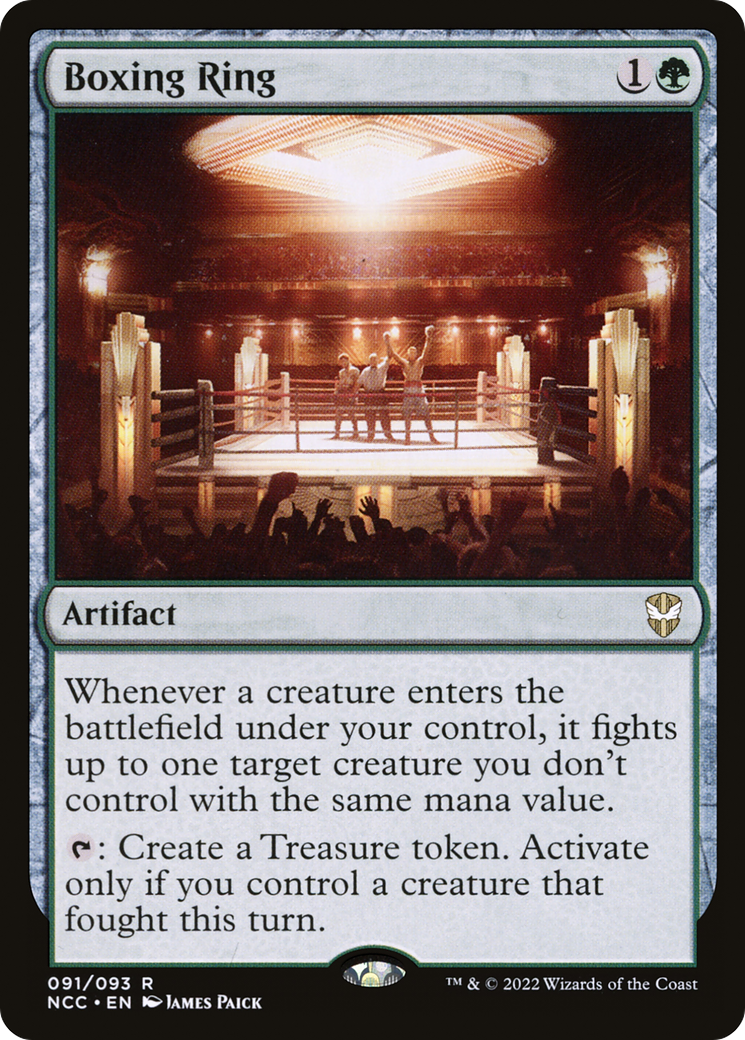 Boxing Ring (NCC-091) [New Capenna Commander]