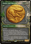 Ghalta and Mavren (MOM-307) [March of the Machine]: (Showcase) Foil
