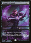Liliana's Triumph (OHP-098) [War of the Spark Promos] Foil