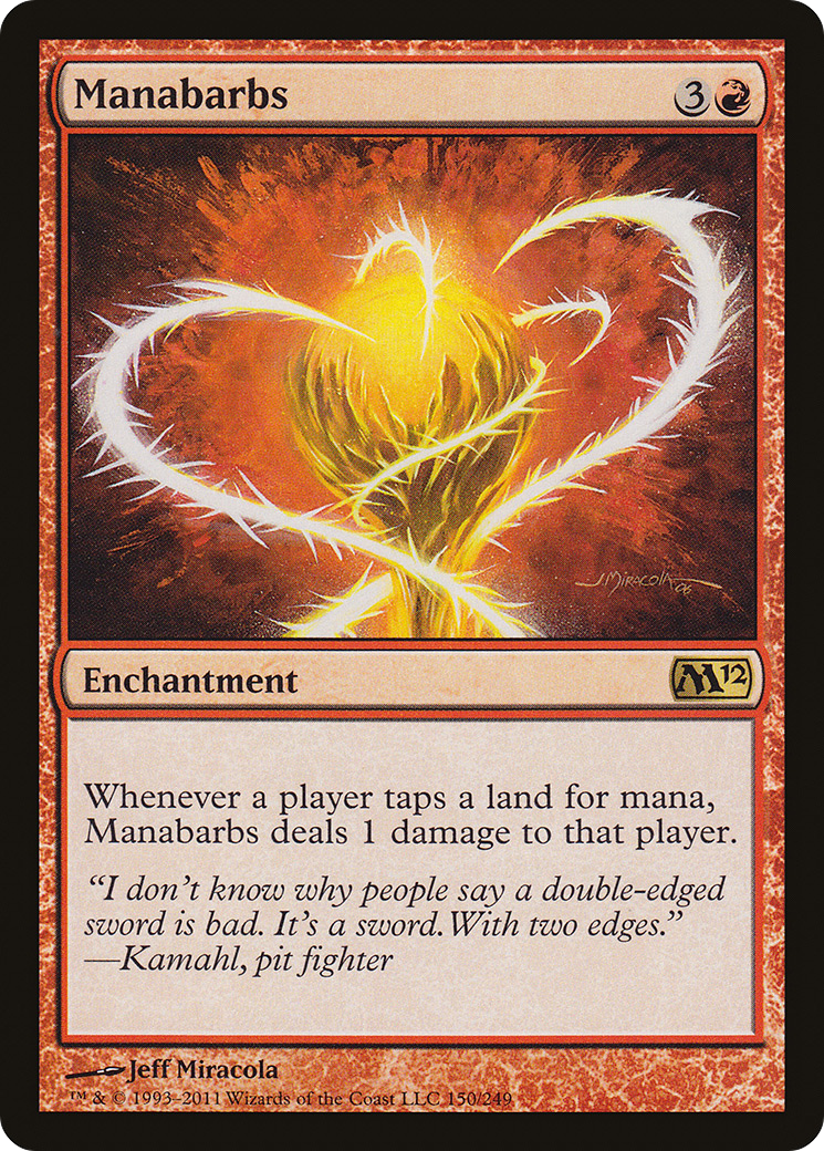 Manabarbs (M12-150) [Magic 2012]