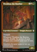 Thrakkus the Butcher (Foil Etched) (CLB-551) [Commander Legends: Battle for Baldur's Gate] Foil