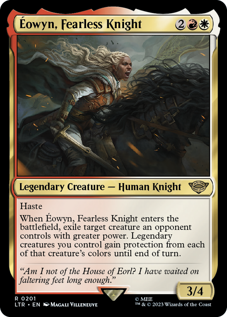 Eowyn, Fearless Knight (LTR-201) [The Lord of the Rings: Tales of Middle-earth]