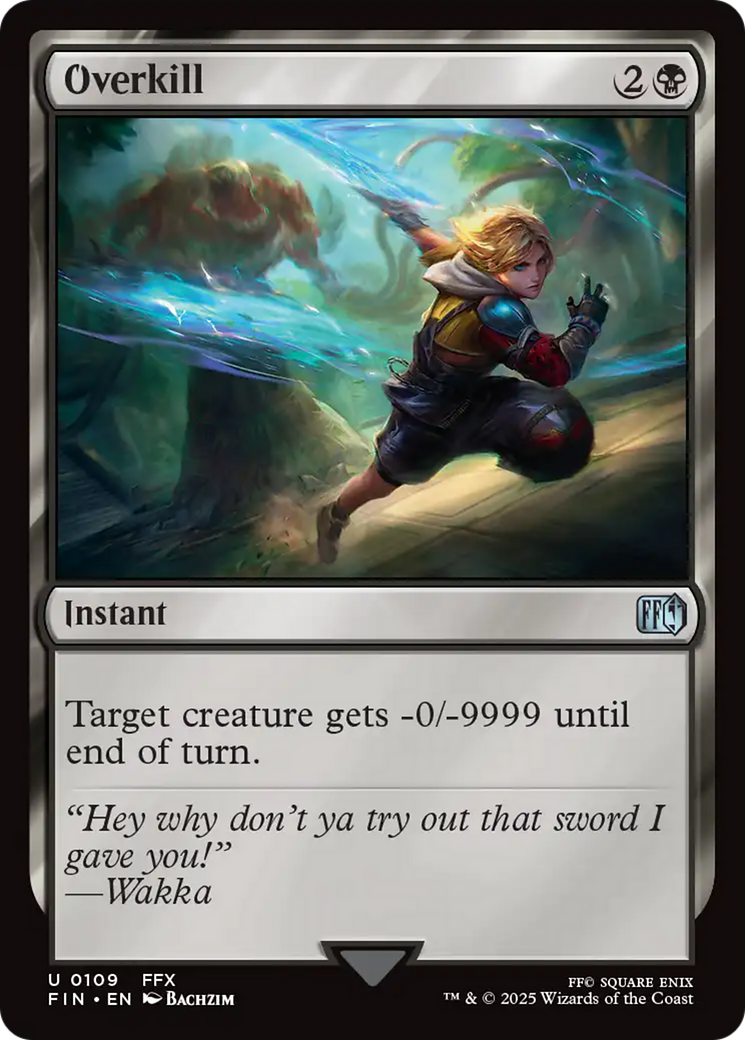 Overkill (FIN-109) [FINAL FANTASY] Foil