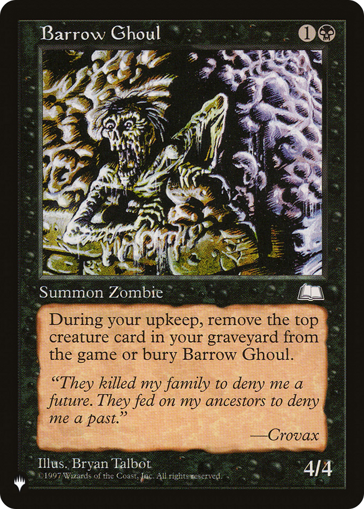 Barrow Ghoul (LIST-WTH-61) [The List]