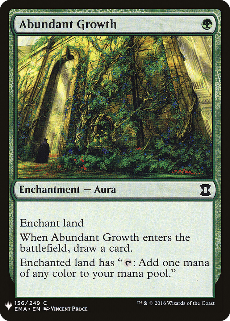 Abundant Growth (LIST-EMA-156) [The List]
