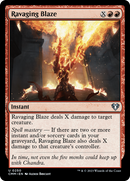 Ravaging Blaze (CMM-250) [Commander Masters] Foil