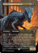 Grim Giganotosaurus (REX-011) [Jurassic World Collection] (Borderless) Foil