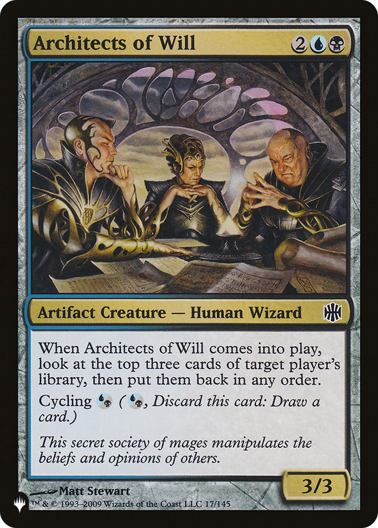 Architects of Will (LIST-ARB-17) [The List]