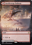 Needleverge Pathway (Borderless) (ZNR-288) (Showcase) (Borderless) [Zendikar Rising]