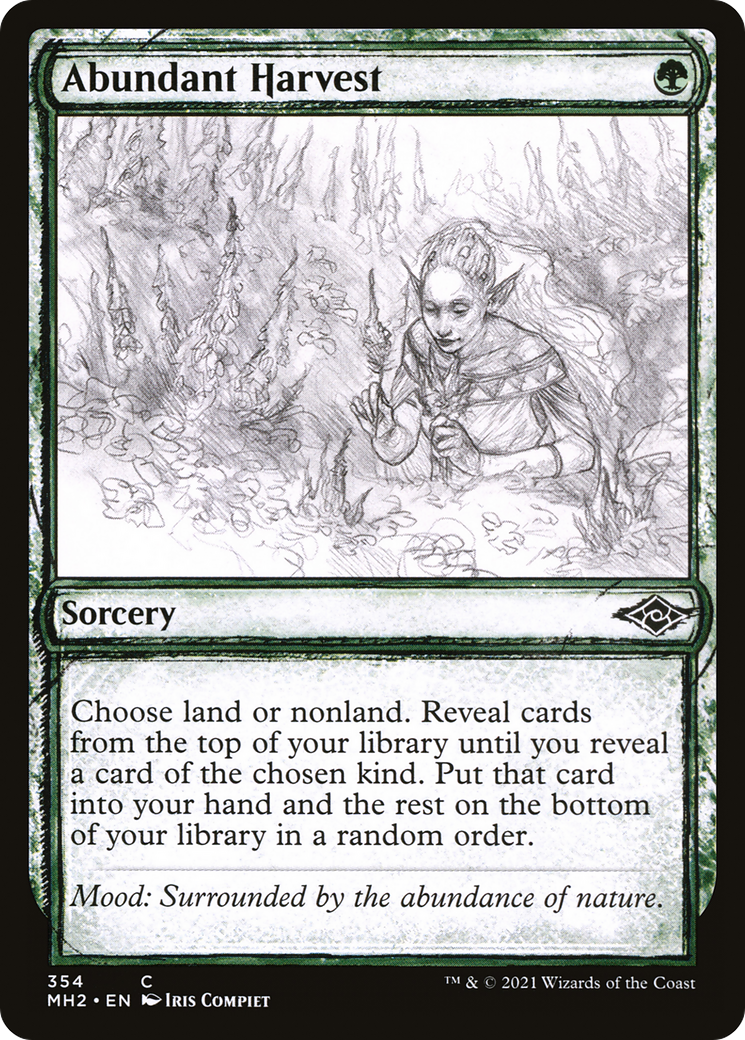 Abundant Harvest (Showcase) (MH2-354) [Modern Horizons 2]