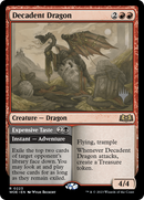 Decadent Dragon // Expensive Taste (PPWOE-223P) [Wilds of Eldraine Promos]