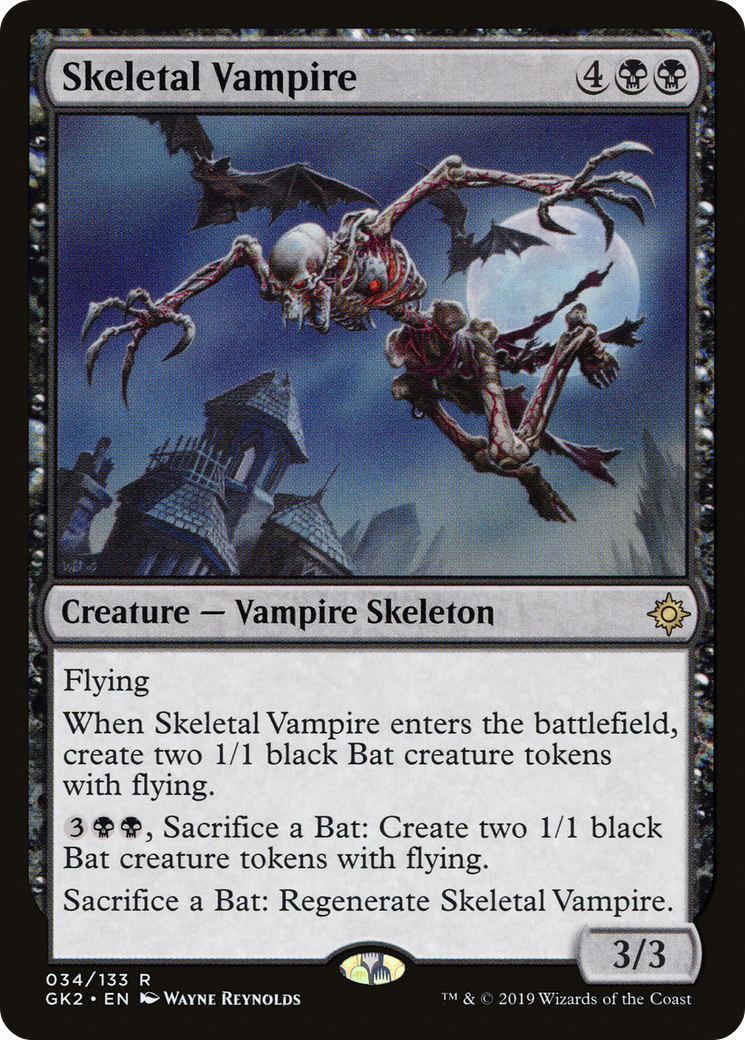Skeletal Vampire (GK2-034) [RNA Guild Kit]