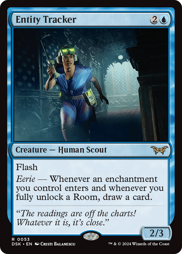 Entity Tracker (DSK-053) [Duskmourn: House of Horror] Foil
