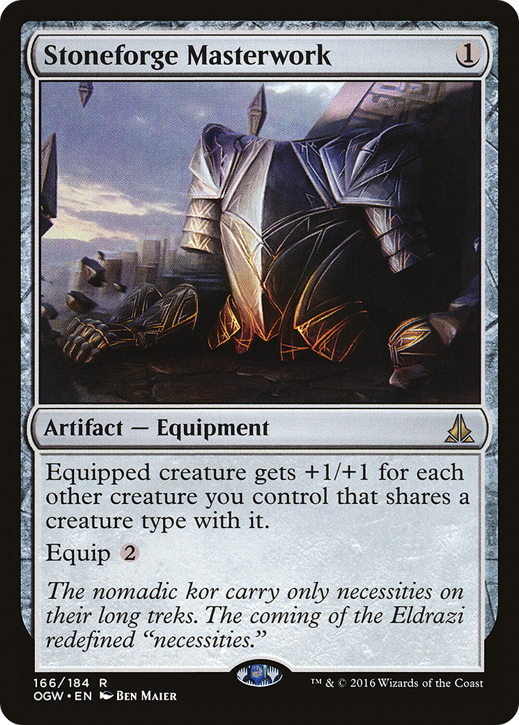 Stoneforge Masterwork (OGW-166) [Oath of the Gatewatch]