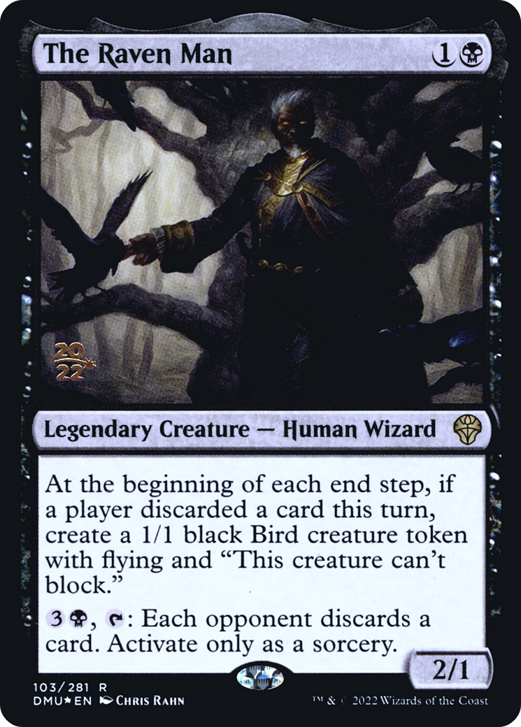 The Raven Man (PRE-103) [Dominaria United Promos] Foil
