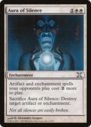 Aura of Silence (10E-006) [Tenth Edition] Foil