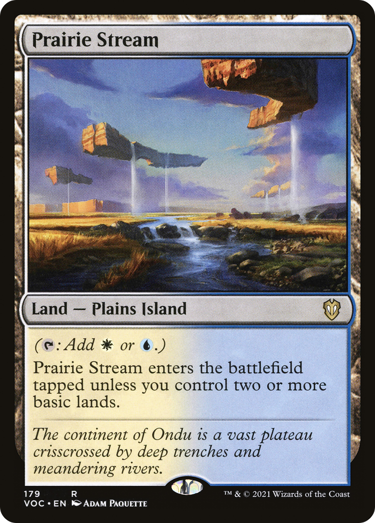 Prairie Stream (VOC-179) [Crimson Vow Commander]