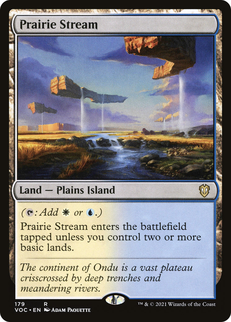 Prairie Stream (VOC-179) [Crimson Vow Commander]