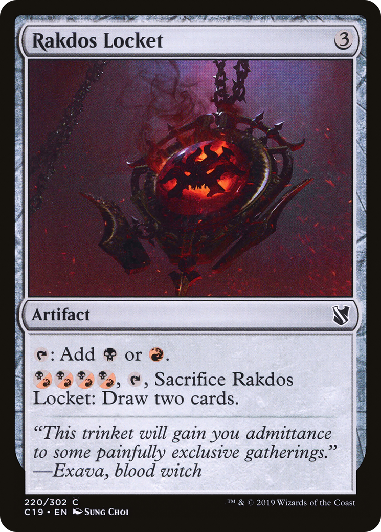 Rakdos Locket (C19-220) [Commander 2019]