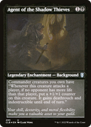 Agent of the Shadow Thieves (Foil Etched) (CLB-493) [Commander Legends: Battle for Baldur's Gate] Foil