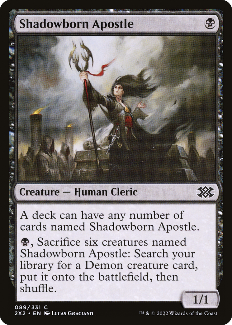 Shadowborn Apostle (2X2-089) [Double Masters 2022]
