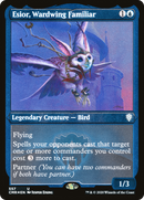 Esior, Wardwing Familiar (Foil Etched) (CMR-557) [Commander Legends] Etched Foil