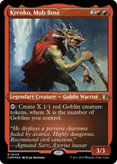 Krenko, Mob Boss (CMM-543) [Commander Masters] Etched Foil