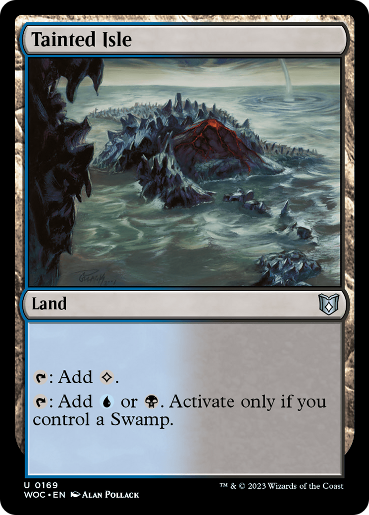 Tainted Isle (WOC-169) [Wilds of Eldraine Commander]