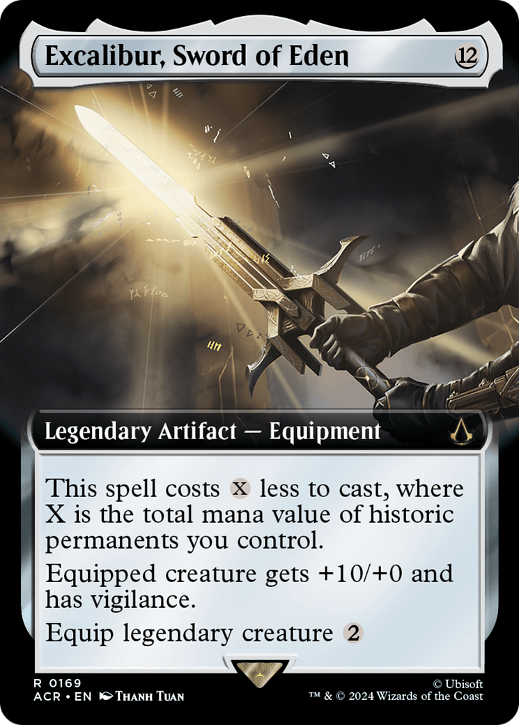 Excalibur, Sword of Eden (ACR-169) [Assassin's Creed]: (Extended Art)