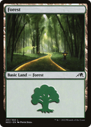 Forest (NEO-291) [Kamigawa: Neon Dynasty] Foil