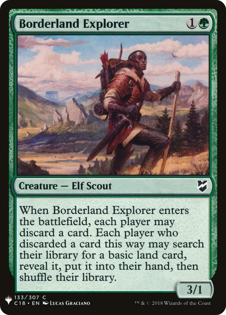 Borderland Explorer (LIST-C18-133) [The List]