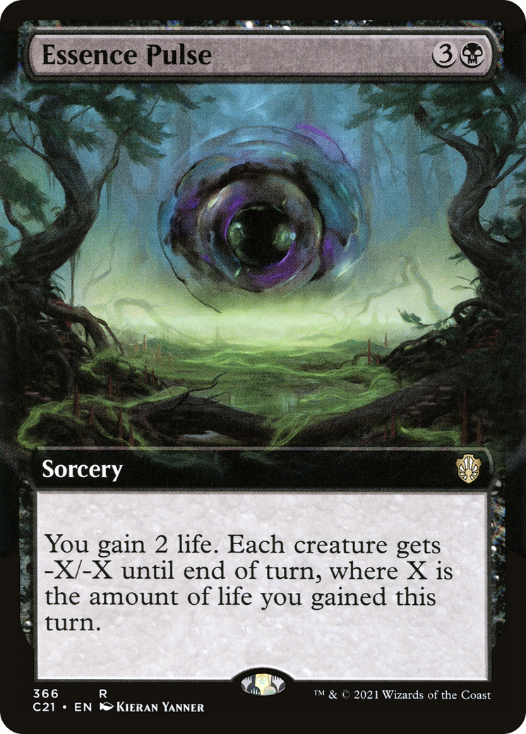 Essence Pulse (Extended Art) (C21-366) [Commander 2021]